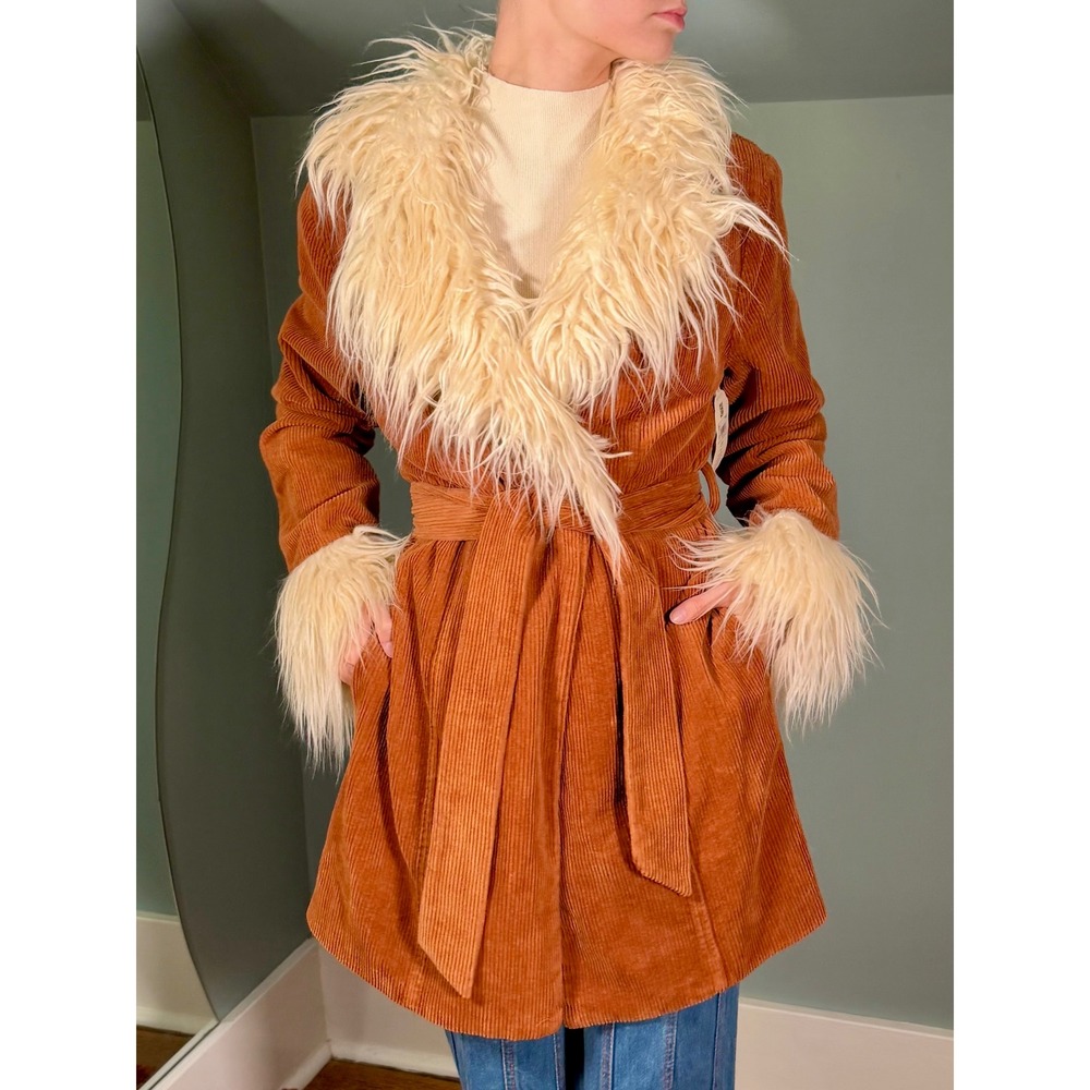 NWTs Penny Lane Style Coat Altar'd State Boho Hippie 1970s Vintage 70s Jacket